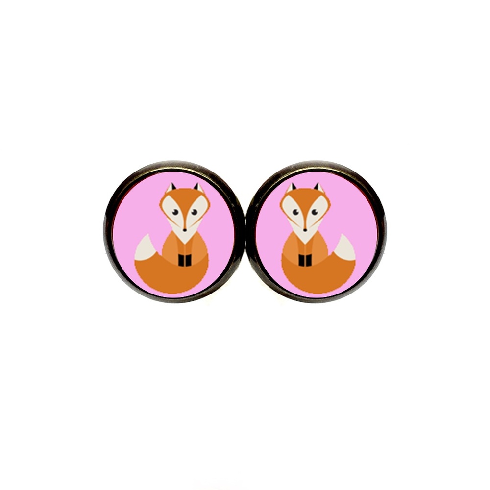 Fox Earrings - Cute Animals